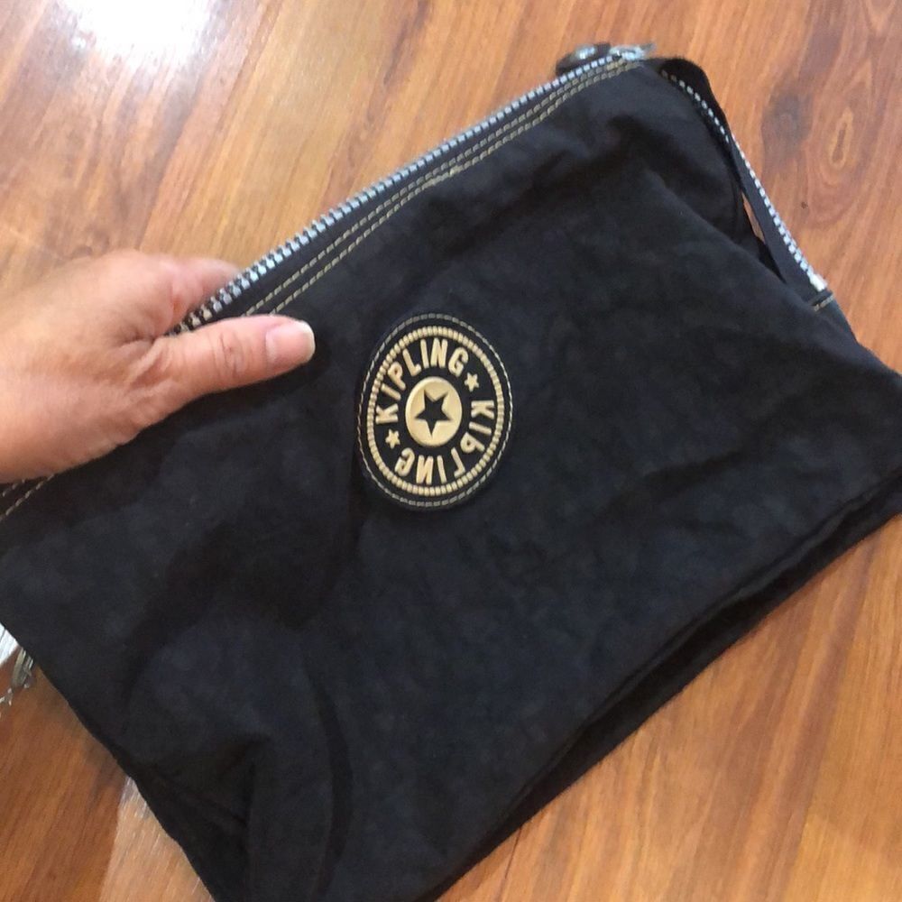 Vintage Kipling Anca Multi pocket hand bag utility bag - Picture 7 of 9